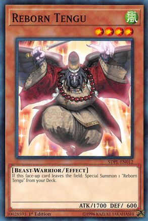 Reborn Tengu (SDPL-EN012) - Structure Deck: Powercode Link 1st Edition - Premium Yugioh Single from Konami - Just $0.42! Shop now at Game Crave Tournament Store
