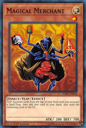 Magical Merchant (SDPL-EN018) - Structure Deck: Powercode Link 1st Edition - Premium Yugioh Single from Konami - Just $0.50! Shop now at Game Crave Tournament Store