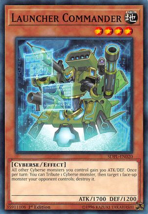Launcher Commander (SDPL-EN020) - Structure Deck: Powercode Link 1st Edition - Premium Yugioh Single from Konami - Just $0.25! Shop now at Game Crave Tournament Store