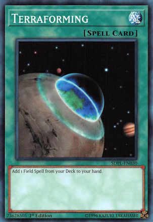 Terraforming (SDPL-EN030) - Structure Deck: Powercode Link 1st Edition - Premium Yugioh Single from Konami - Just $0.26! Shop now at Game Crave Tournament Store