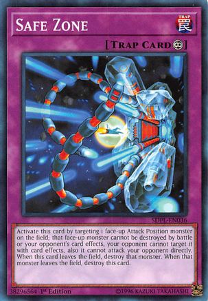 Safe Zone (SDPL-EN036) - Structure Deck: Powercode Link 1st Edition - Premium Yugioh Single from Konami - Just $0.26! Shop now at Game Crave Tournament Store