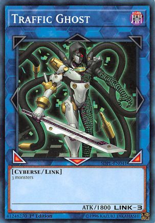 Traffic Ghost (SDPL-EN041) - Structure Deck: Powercode Link 1st Edition - Premium Yugioh Single from Konami - Just $0.25! Shop now at Game Crave Tournament Store