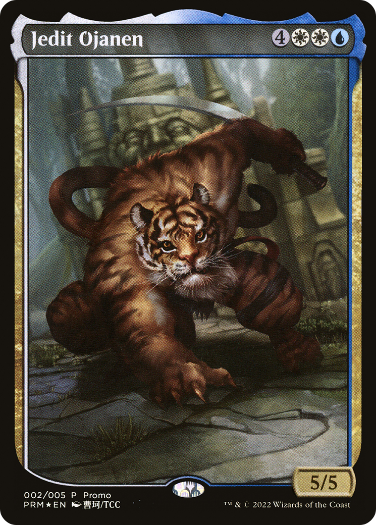 Jedit Ojanen (PL22-002) - Year of the Tiger 2022 Foil - Premium MTG Single from Wizards of the Coast - Just $1.77! Shop now at Game Crave Tournament Store