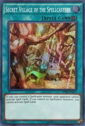 Secret Village of the Spellcasters (OP08-EN011) - OTS Tournament Pack 8 Unlimited - Premium Yugioh Single from Konami - Just $0.93! Shop now at Game Crave Tournament Store