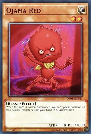 Ojama Red (OP08-EN015) - OTS Tournament Pack 8 Unlimited - Premium Yugioh Single from Konami - Just $0.48! Shop now at Game Crave Tournament Store