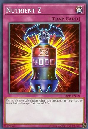 Nutrient Z (OP08-EN024) - OTS Tournament Pack 8 Unlimited - Premium Yugioh Single from Konami - Just $0.26! Shop now at Game Crave Tournament Store