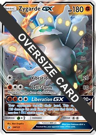 Zygarde GX - SM122 SM122 - Jumbo Cards Holofoil - Premium Pokemon Single from Nintendo - Just $7.88! Shop now at Game Crave Tournament Store