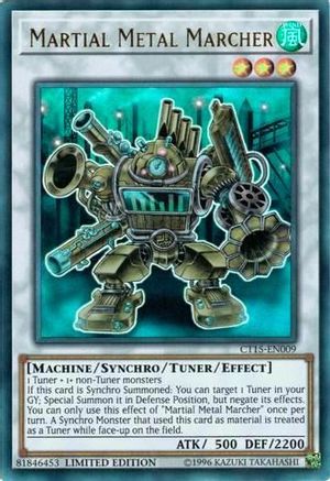 Martial Metal Marcher (CT15-EN009) - 2018 Mega-Tins Limited - Premium Yugioh Single from Konami - Just $0.45! Shop now at Game Crave Tournament Store