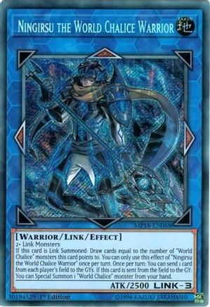 Ningirsu the World Chalice Warrior (MP18-EN068) - 2018 Mega-Tins Mega Pack 1st Edition - Premium Yugioh Single from Konami - Just $0.49! Shop now at Game Crave Tournament Store