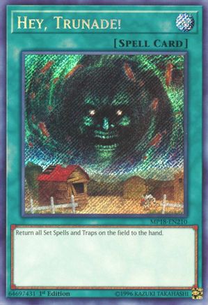 Hey, Trunade! (MP18-EN210) - 2018 Mega-Tins Mega Pack 1st Edition - Premium Yugioh Single from Konami - Just $0.16! Shop now at Game Crave Tournament Store