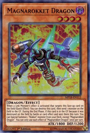 Magnarokket Dragon (MP18-EN112) - 2018 Mega-Tins Mega Pack 1st Edition - Premium Yugioh Single from Konami - Just $0.26! Shop now at Game Crave Tournament Store
