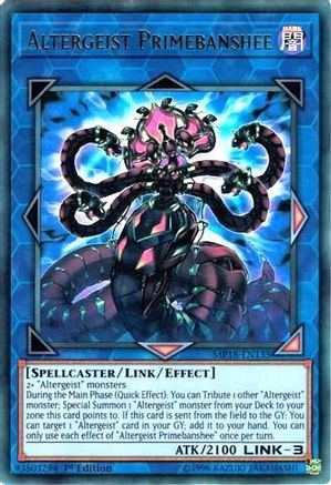 Altergeist Primebanshee (MP18-EN135) - 2018 Mega-Tins Mega Pack 1st Edition - Premium Yugioh Single from Konami - Just $0.29! Shop now at Game Crave Tournament Store