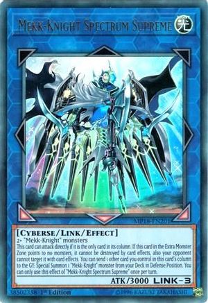 Mekk-Knight Spectrum Supreme (MP18-EN201) - 2018 Mega-Tins Mega Pack 1st Edition - Premium Yugioh Single from Konami - Just $0.26! Shop now at Game Crave Tournament Store