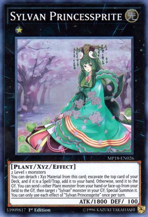 Sylvan Princessprite (MP18-EN026) - 2018 Mega-Tins Mega Pack 1st Edition - Premium Yugioh Single from Konami - Just $0.29! Shop now at Game Crave Tournament Store