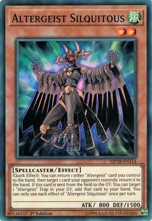 Altergeist Silquitous (MP18-EN114) - 2018 Mega-Tins Mega Pack 1st Edition - Premium Yugioh Single from Konami - Just $0.25! Shop now at Game Crave Tournament Store