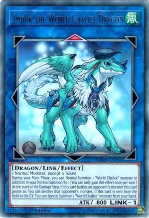 Imduk the World Chalice Dragon (MP18-EN066) - 2018 Mega-Tins Mega Pack 1st Edition - Premium Yugioh Single from Konami - Just $0.41! Shop now at Game Crave Tournament Store