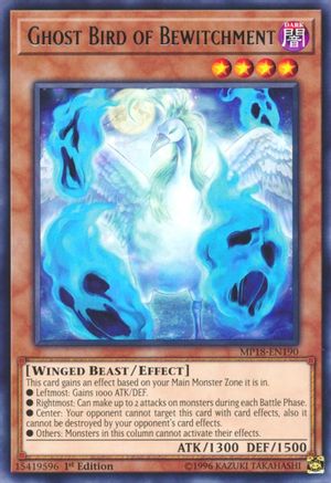Ghost Bird of Bewitchment (MP18-EN190) - 2018 Mega-Tins Mega Pack 1st Edition - Premium Yugioh Single from Konami - Just $0.08! Shop now at Game Crave Tournament Store