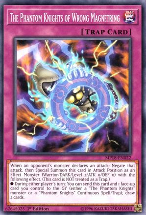 The Phantom Knights of Wrong Magnetring (MP18-EN022) - 2018 Mega-Tins Mega Pack 1st Edition - Premium Yugioh Single from Konami - Just $0.13! Shop now at Game Crave Tournament Store