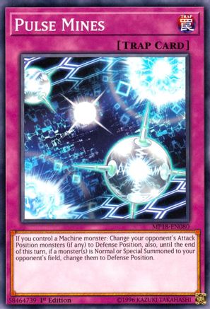 Pulse Mines (MP18-EN080) - 2018 Mega-Tins Mega Pack 1st Edition - Premium Yugioh Single from Konami - Just $0.08! Shop now at Game Crave Tournament Store
