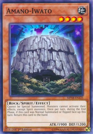 Amano-Iwato (MP18-EN125) - 2018 Mega-Tins Mega Pack 1st Edition - Premium Yugioh Single from Konami - Just $0.94! Shop now at Game Crave Tournament Store