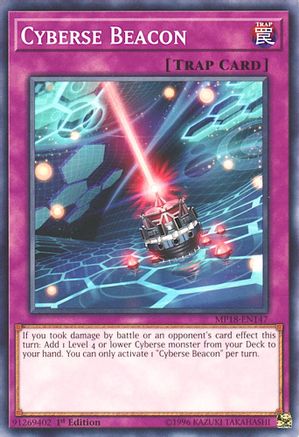 Cyberse Beacon (MP18-EN147) - 2018 Mega-Tins Mega Pack 1st Edition - Premium Yugioh Single from Konami - Just $0.08! Shop now at Game Crave Tournament Store