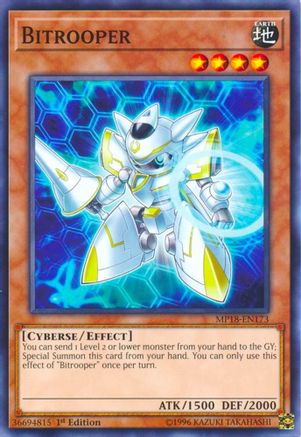 Bitrooper (MP18-EN173) - 2018 Mega-Tins Mega Pack 1st Edition - Premium Yugioh Single from Konami - Just $0.25! Shop now at Game Crave Tournament Store