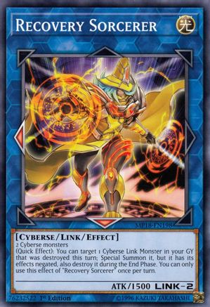 Recovery Sorcerer (MP18-EN198) - 2018 Mega-Tins Mega Pack 1st Edition - Premium Yugioh Single from Konami - Just $0.25! Shop now at Game Crave Tournament Store