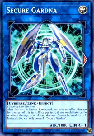 Secure Gardna (MP18-EN199) - 2018 Mega-Tins Mega Pack 1st Edition - Premium Yugioh Single from Konami - Just $0.35! Shop now at Game Crave Tournament Store
