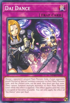 Dai Dance (MP18-EN220) - 2018 Mega-Tins Mega Pack 1st Edition - Premium Yugioh Single from Konami - Just $0.08! Shop now at Game Crave Tournament Store