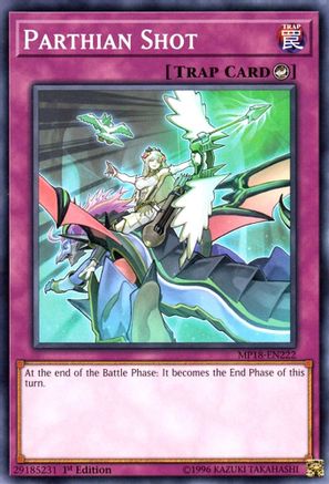 Parthian Shot (MP18-EN222) - 2018 Mega-Tins Mega Pack 1st Edition - Premium Yugioh Single from Konami - Just $0.25! Shop now at Game Crave Tournament Store