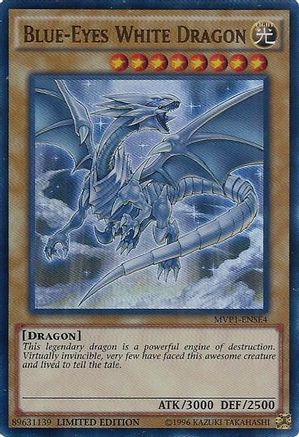 Blue-Eyes White Dragon (MVP1-ENSE4) - The Dark Side of Dimensions Movie Pack: Special Edition Limited - Premium Yugioh Single from Konami - Just $3.54! Shop now at Game Crave Tournament Store