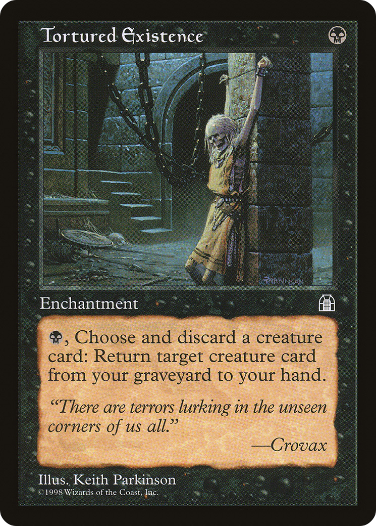 Tortured Existence (STH-074) - Stronghold - Premium MTG Single from Wizards of the Coast - Just $8.69! Shop now at Game Crave Tournament Store