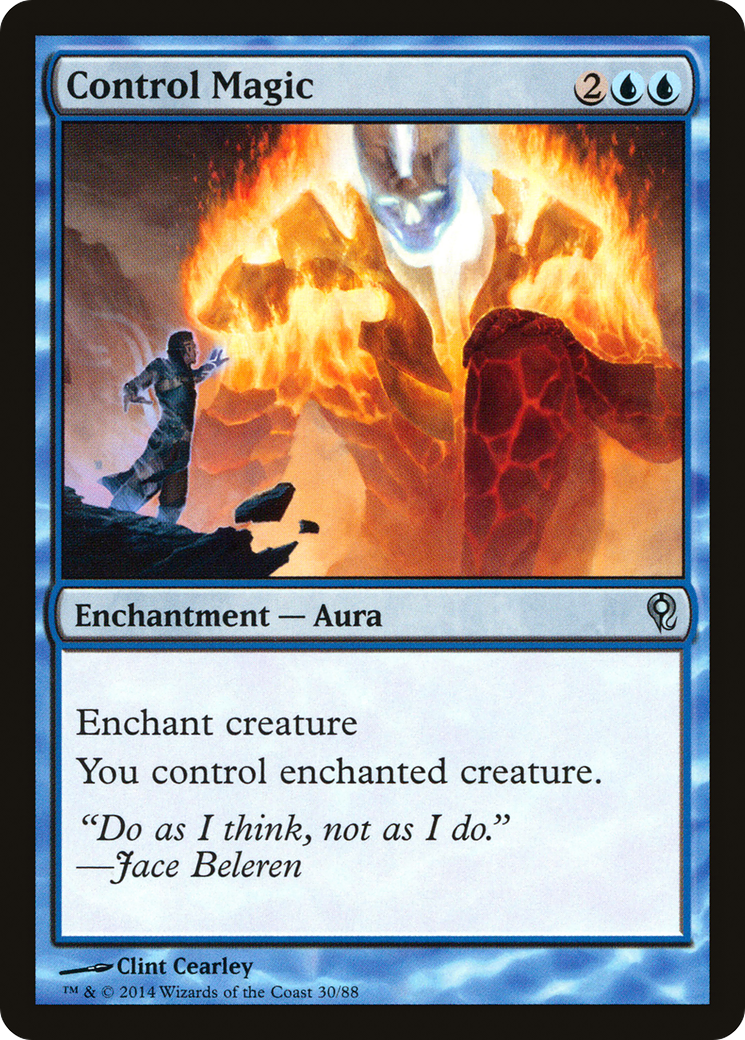Control Magic (DDM-030) - Duel Decks: Jace vs. Vraska - Premium MTG Single from Wizards of the Coast - Just $0.10! Shop now at Game Crave Tournament Store
