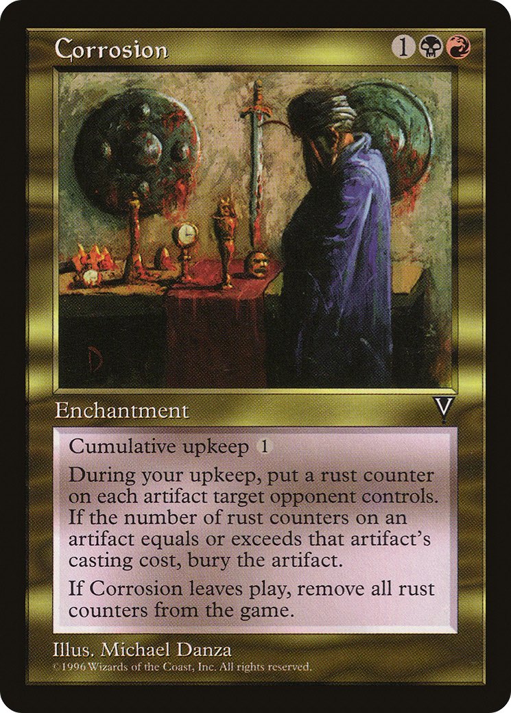 Corrosion (VIS-128) - Visions - Premium MTG Single from Wizards of the Coast - Just $0.27! Shop now at Game Crave Tournament Store
