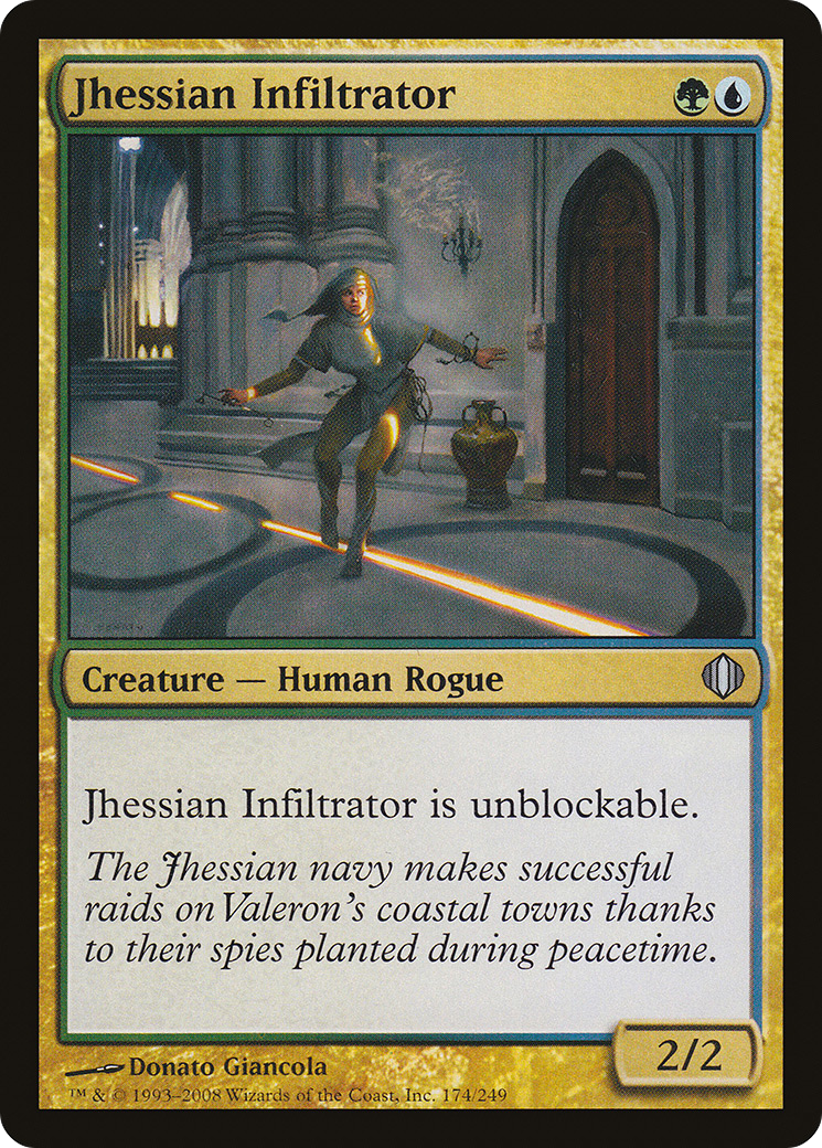 Jhessian Infiltrator (ALA-174) - Shards of Alara - Premium MTG Single from Wizards of the Coast - Just $0.08! Shop now at Game Crave Tournament Store