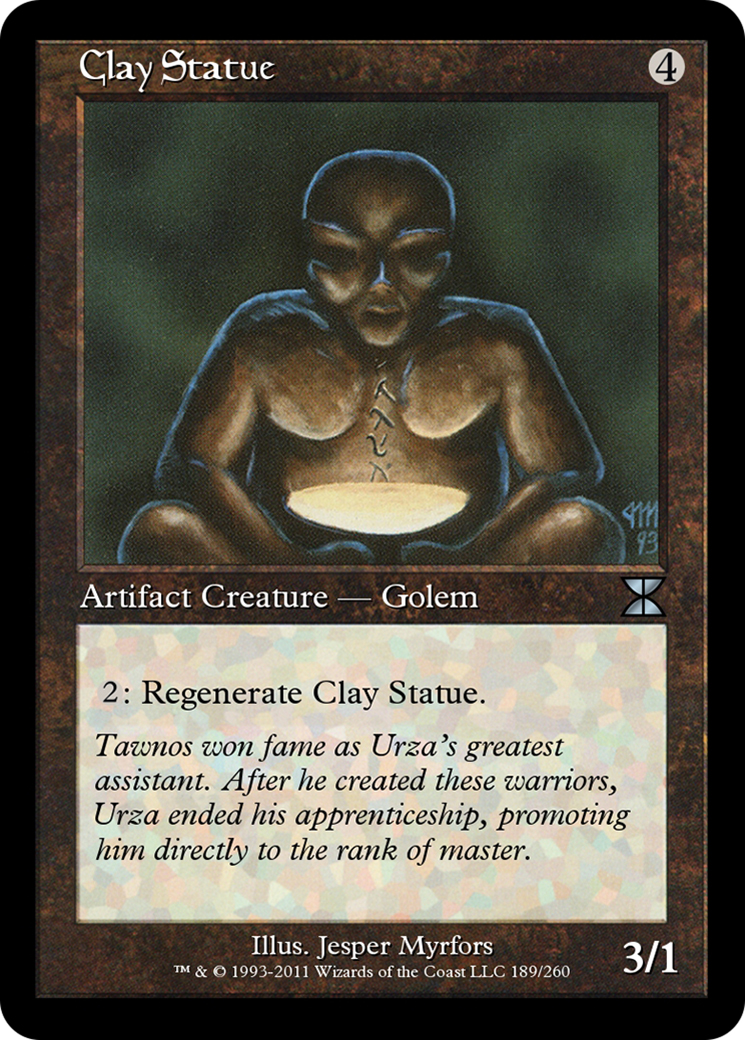 Clay Statue (ME4-189) - Masters Edition IV - Premium MTG Single from Wizards of the Coast - Just $0! Shop now at Game Crave Tournament Store