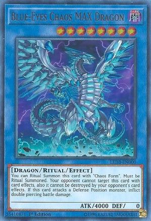Blue-Eyes Chaos MAX Dragon (LED3-EN000) - Legendary Duelists: White Dragon Abyss 1st Edition - Premium Yugioh Single from Konami - Just $1.45! Shop now at Game Crave Tournament Store
