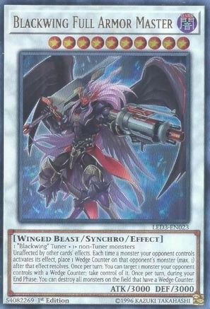 Blackwing Full Armor Master (LED3-EN023) - Legendary Duelists: White Dragon Abyss 1st Edition - Premium Yugioh Single from Konami - Just $0.34! Shop now at Game Crave Tournament Store