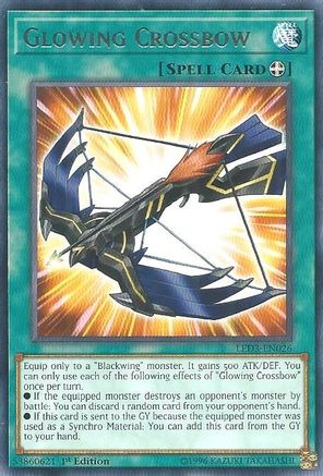 Glowing Crossbow (LED3-EN026) - Legendary Duelists: White Dragon Abyss 1st Edition - Premium Yugioh Single from Konami - Just $0.08! Shop now at Game Crave Tournament Store