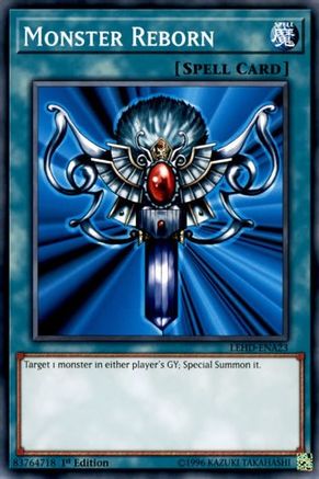 Monster Reborn (A) (LEHD-ENA23) - Legendary Hero Decks 1st Edition - Premium Yugioh Single from Konami - Just $0.25! Shop now at Game Crave Tournament Store