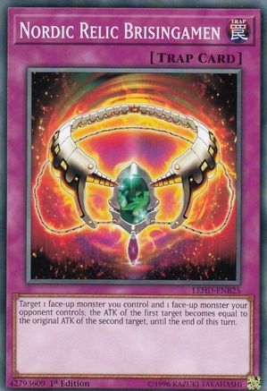 Nordic Relic Brisingamen (LEHD-ENB25) - Legendary Hero Decks 1st Edition - Premium Yugioh Single from Konami - Just $0.25! Shop now at Game Crave Tournament Store