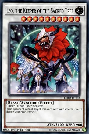 Leo, the Keeper of the Sacred Tree (LEHD-ENB33) - Legendary Hero Decks 1st Edition - Premium Yugioh Single from Konami - Just $0.25! Shop now at Game Crave Tournament Store