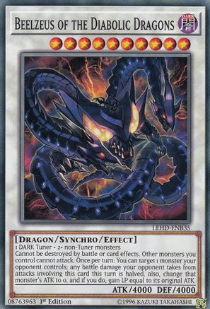 Beelzeus of the Diabolic Dragons (LEHD-ENB35) - Legendary Hero Decks 1st Edition - Premium Yugioh Single from Konami - Just $0.26! Shop now at Game Crave Tournament Store