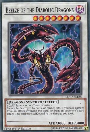 Beelze of the Diabolic Dragons (LEHD-ENB36) - Legendary Hero Decks 1st Edition - Premium Yugioh Single from Konami - Just $0.08! Shop now at Game Crave Tournament Store