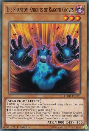 The Phantom Knights of Ragged Gloves (LEHD-ENC03) - Legendary Hero Decks 1st Edition - Premium Yugioh Single from Konami - Just $0.25! Shop now at Game Crave Tournament Store
