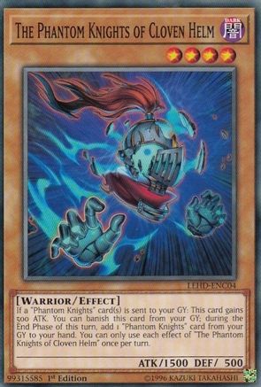 The Phantom Knights of Cloven Helm (LEHD-ENC04) - Legendary Hero Decks 1st Edition - Premium Yugioh Single from Konami - Just $0.25! Shop now at Game Crave Tournament Store