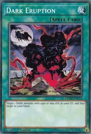 Dark Eruption (LEHD-ENC19) - Legendary Hero Decks 1st Edition - Premium Yugioh Single from Konami - Just $0.25! Shop now at Game Crave Tournament Store