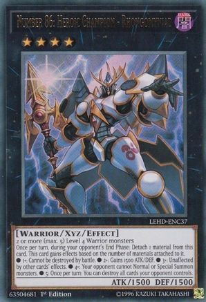 Number 86: Heroic Champion - Rhongomyniad (LEHD-ENC37) - Legendary Hero Decks 1st Edition - Premium Yugioh Single from Konami - Just $0.38! Shop now at Game Crave Tournament Store