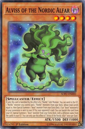 Alviss of the Nordic Alfar (SOFU-EN000) - Soul Fusion Unlimited - Premium Yugioh Single from Konami - Just $0.25! Shop now at Game Crave Tournament Store