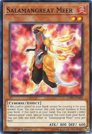 Salamangreat Meer (SOFU-EN002) - Soul Fusion Unlimited - Premium Yugioh Single from Konami - Just $0.25! Shop now at Game Crave Tournament Store